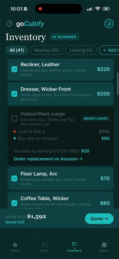 Smart inventory review and Smart Leave