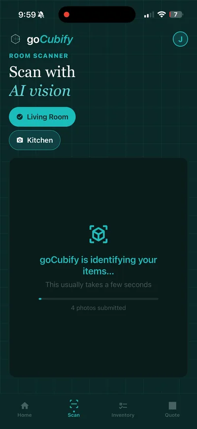 Google AI identifying household items